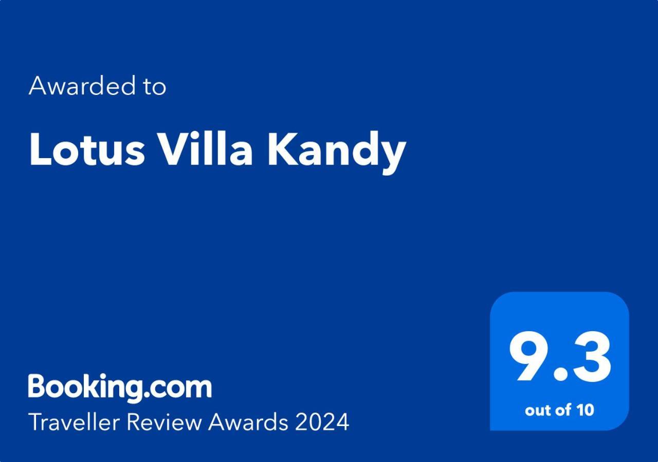 Lotus Villa Kandy Peradeniya Esterno foto